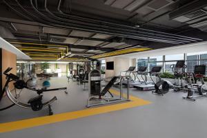 Fitness centrum a/nebo fitness zařízení v ubytování EVEN Hotel Chengdu Jinniu by IHG