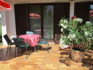 Patio nebo venkovní prostory v ubytování Gästehaus Leo