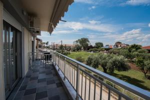 Balkón alebo terasa v ubytovaní Chelona Apartments