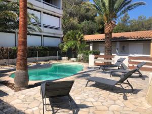 Piscina en o cerca de Hôtel de la plage