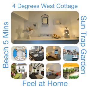4 Degrees West Cottage, Garden & Parking, 5 mins to Beach, near Fowey and Eden Projectの見取り図または間取り図