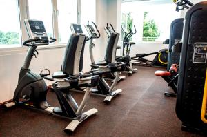 Fitness centrum a/nebo fitness zařízení v ubytování ChanNgarm Mountain View Resort จันทน์งาม เมาท์เท่นวิว รีสอร์ท