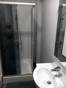 Kúpeľňa v ubytovaní Apartmani Dubrava 1