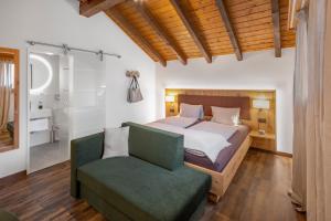 Letto o letti in una camera di Hotel Restaurant Bürchnerhof