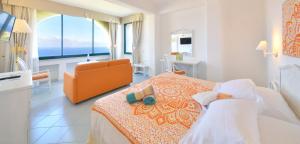 Voodi või voodid majutusasutuse Paradiso Terme Resort & SPA con 5 piscine termali toas