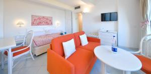 TV a/nebo společenská místnost v ubytování Paradiso Terme Resort & SPA con 5 piscine termali