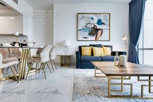 Posezení v ubytování Al Habtoor City - Noora Tower, Business Bay + 37 fotografií