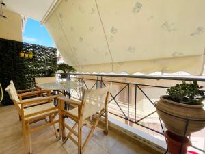 Balkón nebo terasa v ubytování Nafplio Downtown Apartment