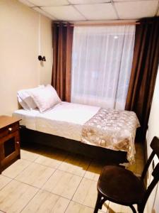 Postel nebo postele na pokoji v ubytování Hotel Intillanka