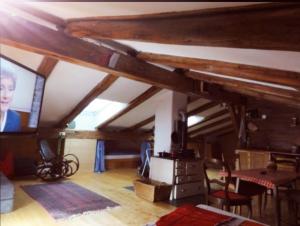 Χώρος καθιστικού στο Eichenhof, Wohnung Rustika B