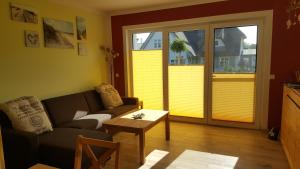 Posezení v ubytování Haus Kliffblick