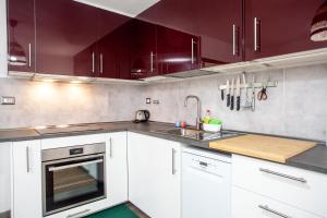 Kuchyň nebo kuchyňský kout v ubytování CASA IGNAZIA in Lajares