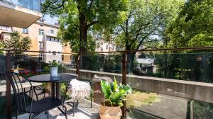 Balkon lub taras w obiekcie City Lights Rakowicka 15