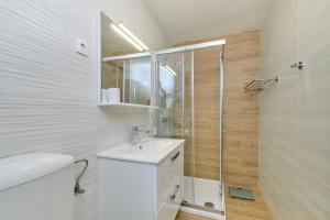 Kúpeľňa v ubytovaní Apartman Ursula Stivan