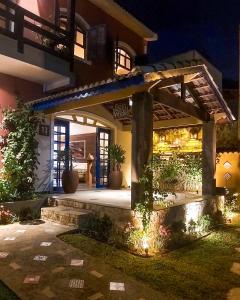 Bygningen som pensionatet ligger i