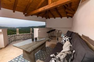 Balkón alebo terasa v ubytovaní Villa Evas Castle Crikvenica Riviera