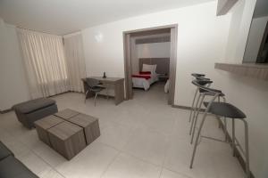 Posezení v ubytování Hotel Torre Poblado