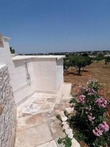 Balkón alebo terasa v ubytovaní il borghetto in valle d'itria