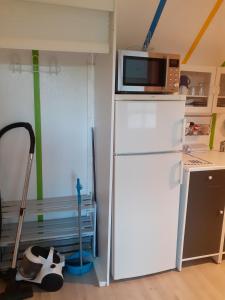 Küche/Küchenzeile in der Unterkunft Olsens Hygge