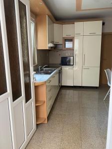 Kuchyň nebo kuchyňský kout v ubytování Apartmani IvaMia