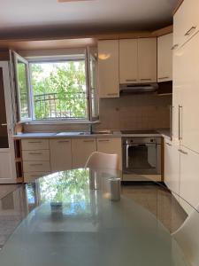 Kuchyň nebo kuchyňský kout v ubytování Apartmani IvaMia