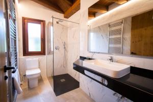 Koupelna v ubytování Casa Ronda