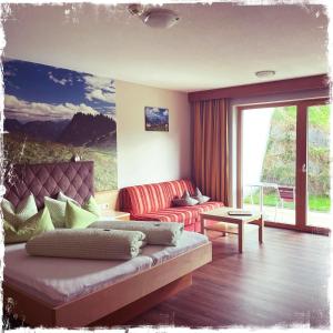 Hotel Garni Alpendiamant的休息区