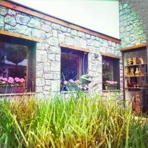 Hotel Garni Alpendiamant外面的花园