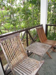 Ein Balkon oder eine Terrasse in der Unterkunft Sunset Beach Resort