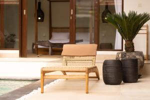 Ein Sitzbereich in der Unterkunft Villa Casa Orana