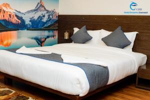 Postel nebo postele na pokoji v ubytování Hotel Dreams connect GRB