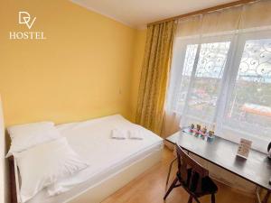 Postel nebo postele na pokoji v ubytování Hostel DV Morski - z prywatnymi łazienkami