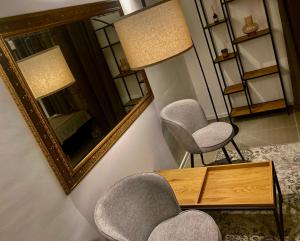 Istumisnurk majutusasutuses 4Rooms 4U