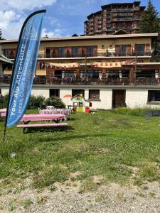 Zahrada ubytování Hotel Le Refuge