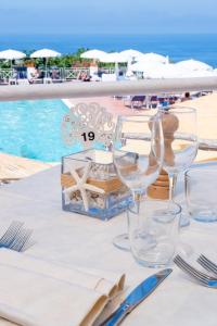 Bassein majutusasutuses Paradiso Terme Resort & SPA con 5 piscine termali või selle lähedal