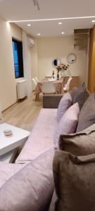 Posezení v ubytování Blue Seaview Suites + 37 fotografií