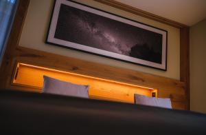 Postel nebo postele na pokoji v ubytování Hotel Tannenhof