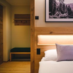 Postel nebo postele na pokoji v ubytování Hotel Tannenhof