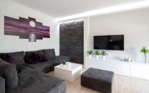 Posezení v ubytování Apartment Moretić