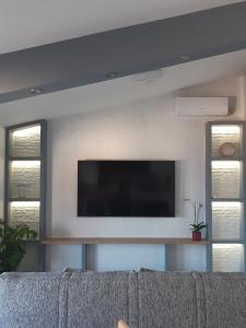 TV a/nebo společenská místnost v ubytování Apartments Bartulić