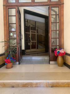 Fațada sau intrarea în Casa a San Giovanni