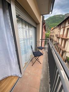 Balcony o terrace sa Apartament Acollidor a Ribes de Freser
