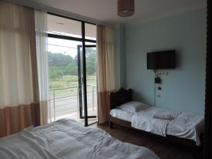 Letto o letti in una camera di LUKA