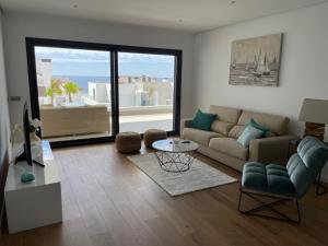 Posezení v ubytování Modern 2 beds apartment in Alcaidesa