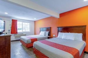 Säng eller sängar i ett rum på Motel 6 Pendleton, OR - West