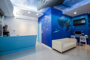 TV a/nebo společenská místnost v ubytování Morwing Hotel - Ocean
