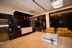 Posezení v ubytování Hotel Ramaya Inn