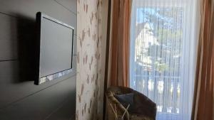 TV a/nebo společenská místnost v ubytování Hotel Heilbrunnen