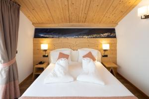 Ein Bett oder Betten in einem Zimmer der Unterkunft Green Rose