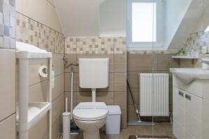 Koupelna v ubytování Apartmani Nina